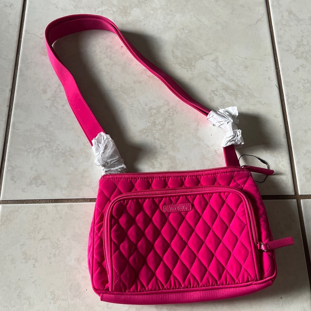Pink Vera Bradley Crossbody Purse